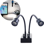 Microscope Source, Usb Desk Dual Gooseneck Led Mini Spot I.... Fixed Price $74.58.