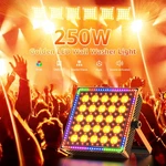 250W Golden Led Wall Washer Light DMX512 Dj Disco Strobe Effect Stage Abs. Fixed Price $170.63.