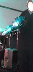 Unipar UP1 Translucent Teal Stage Lighting Lot Of 12. Fixed Price $350.00.