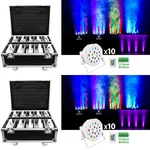 Rockville Battery Par Pack 50 White 20) Rechargeable Wash Lights+charging Case. Fixed Price $1454.90.