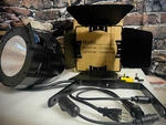 Seven Stars 100W Cob Stage Light With Barn Doors LC001-HB New In Box Warm/cool. Fixed Price $89.99.
