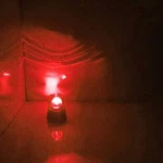 3INCH Beacon Siren Strobe Light, Rotating Blue Led 360 Degree Disco Party. Fixed Price $15.74.