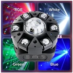 120W Led 6ARM Moving Head Light Laser Seven-color Magic Ball Effect Remote. Fixed Price $88.98.