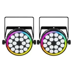 Chauvet Dj Fx Par 6 Compact Rgbw Wash Led Dmx Effect Light Fixtures Pair. Fixed Price $299.98.