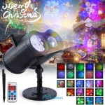 3D Wave + 48 Pattern Christmas Slide Laser Projector Light Xmas Show Party Decor. Fixed Price $16.99.