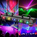 Holdlamp 5 Lens Beam Rgbyc Laser Light With Remote Control Dmx Stage Projector. Fixed Price $139.95.