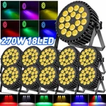 270W Stage Lighting Dmx RGBW18 Led Can Dj Lights Concert Party Band. Fixed Price $188.09.