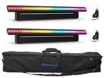 2) Chauvet Dj Colorband Spectra Ils Dfiusb Moving Strip Sweeping Wash Lights+bag. Fixed Price $1152.93.