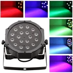 18W 7 Channel Led Stage Light Rgbwauv Dmx Beam Dj Disco Effect Party Club. Fixed Price $16.50.