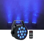 Rockville Rockpar Tri Led Rgb Compact Can Pro Dj Dmx Wash Light+remote Black. Fixed Price $34.95.