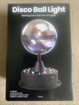 Rotating Disco Ball With Led Lights. Fixed Price $12.00.
