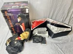 Rare Fitco 60 Inch Skeleton Coffin Riser Animated Sound & Light Halloween Prop. Fixed Price $300.00.