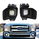 27W Led Fog Lights W/ Bezels Brackets Wiring For 11-16 F250 F350 F450 Super Duty. Fixed Price $129.09.
