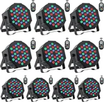 Stage 10 Packs 36LED Rgb Lights, 7 Channel Dj Party With. Fixed Price $333.99.