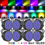 Led 18X12W Stage Rgbwa Uv Dmx Beam Wash Lighting Party Dj Disco. Fixed Price $379.99.