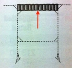 Da-lite 36704 Valance Drapery For X8' Fast-fold Deluxe Screen System. Fixed Price $274.00.