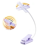 Vavofo Rechargeable Book Rotatable 24 Leds Reading Light, Purple. Fixed Price $16.65.