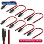 Bates- Sae Connector Cable, 12 Inch, 8 Pack, 14 Awg, Pin Single Plug Quick Dis. Fixed Price $11.36.