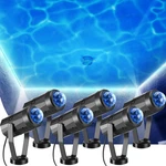 6 Pcs Water Effect Projector Light Led Ocean Wave Ni. Fixed Price $69.95.