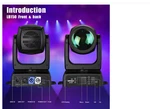 Betopper 150W Moving Head Dj Lights With Beam 12 Gobo Colors Prism Plate Dm. Fixed Price $300.00.