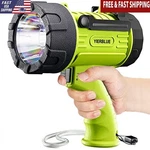 1000,000 Lumen Rechargeable Waterproof Led Spotlight Flashlight IP67. Fixed Price $62.27.
