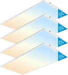 Pack 2X4FT Led Flat Panel Lights 30-72W 5CCT 2700K-6500K Fixture Office. Fixed Price $199.99.