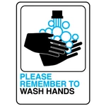 Hy-ko Please Wash Hands Sign 5" X 7" (5 Pcs.). Fixed Price $31.38.
