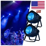 Us 100W Rgbw 4IN1 Cob Led Par Can 64 Panel Studio Theatre Light DMX512 Aluminum. Fixed Price $283.10.