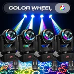 120W 18PRISM Rgbw Led Moving Head Light 10GOBOS Stage Beam Dj Disco Show Dmx Us. Fixed Price $194.99.