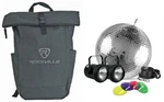 Eliminator American Dj M-502EL 12" Disco Mirror Ball+motor+pinspots+gel+backpack. Fixed Price $159.99.