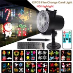 Christmas Snowflake Projector Led Moving Halloween Laser Light Outdoor Landscape. Fixed Price $15.61.