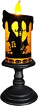 Eldnacele Halloween Snow Globe Candles Lighted Lamp, Battery Operated Spooky Spi. Fixed Price $33.99.