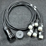 Socapex Soco 19 Pin To 6FT Channel Edison 15A Female Breakout Power Cable New. Fixed Price $280.00.