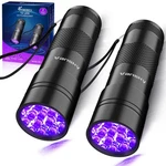 Black Uv Flashlight: Vansky 395NM 12 Led Pack, Deep. Fixed Price $14.76.