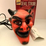 Devil Strobe Lite F/x Red Skull Halloween W/ Box & Instructions 2001 Works. Fixed Price $89.95.