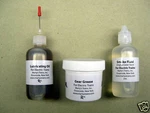 American Flyer Service Kit - Oil, Grease, Non Toxic Smoke & Track Cleaning Fluid. Fixed Price $34.99.