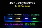 (15)LED Fuse 8V-29MM Lamp-dial-color Choice! Kenwood Light Bulbs. Fixed Price $18.53.
