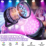 Gdjrttk 270W DMX512 Rgbw 18 Led Wash Fixture Stage Lights Disco Party. Fixed Price $69.99.