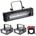 American Dj Mega Flash Dmx 800 Watt Compact LIGHT+(2) Mini Strobes+cable. Fixed Price $239.80.