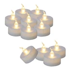 24 Tea Lights Led Flickering With Timer Function (6 Hrs On, 18 Off), Chri.... Fixed Price $27.69.