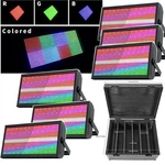 6X 200W Rgbw 768LED Wall Wash Light Strobe Dmx Stage Beam PARTY+1X Case. Fixed Price $470.00.