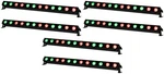 (6) American Adj UBL12H IP20 12X20 Watt Led Rgbal Dmx Wash Strip Light Bars. Fixed Price $2399.94.