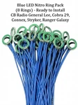 8X Cb Radio Blue Led Light Nitro General Lee Cobra 29LTD Ranger Connex Stryker. Fixed Price $46.87.