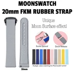 20MM Fkm Rubber Strap For Omega X Moonswatch Surface Effect. Fixed Price $41.09.