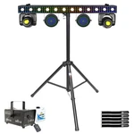 Jmaz Lighting JZ2008 Versa Flex Bar All One Effect System W TRI220 Pars. Fixed Price $933.40.