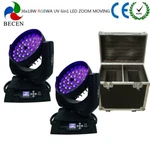 Becen 2PCS/FLYCASE 36X18W Rgbwa Uv 6IN1 Zoom Wash Led Moving Head Dj Light Us. Fixed Price $868.00.