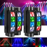 2X 8LED Spider Moving Head Stage Lighting Beam Dj Dmx Disco Party Show. Fixed Price $69.98.
