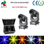 Becen Rainbow Effect 260W 9R Beam Moving Head Dj Lights 2PCS Flight Case. Fixed Price $1148.00.