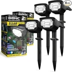 Bell + Howell Bionic Color Burst Solar Powered Waterproof Pathway Lights - 4 Pk. Fixed Price $32.99.