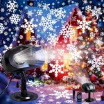 Christmas Snowflake Projector Light Led Snowfall Landscape Projection Xmas Decor. Fixed Price $12.99.